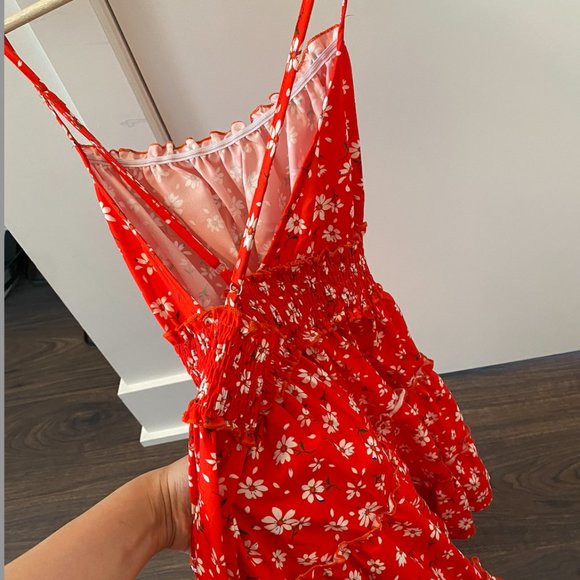 Brand new Red Summer Dress - Picture 2 of 5